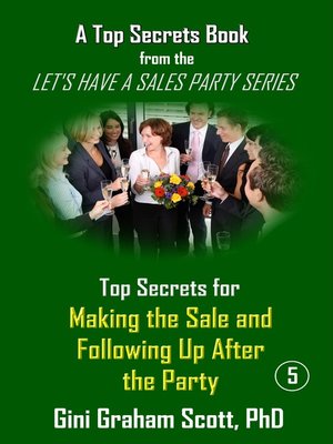 cover image of Top Secrets for Making the Sale and Following Up After the Party